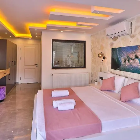 Vila Saribelen 2 Bedroom Secluded With Private Pool Hot Tub Kalkan
