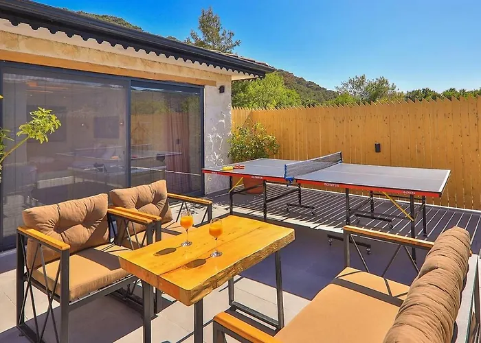 Saribelen 2 Bedroom Secluded With Private Pool Hot Tub Villa Kalkan