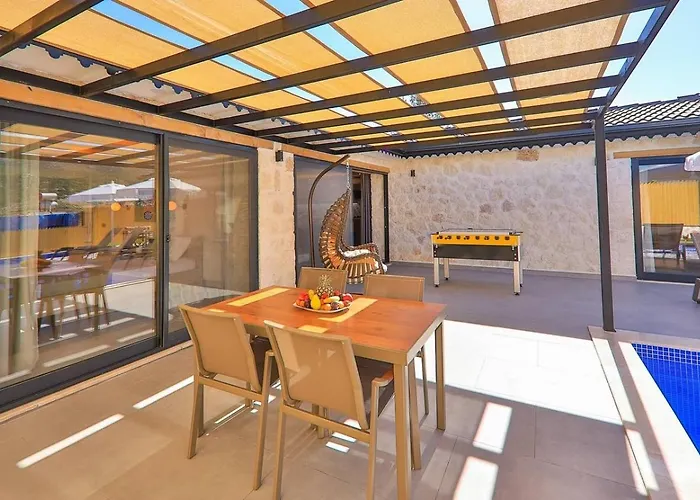 Saribelen 2 Bedroom Secluded With Private Pool Hot Tub * Kalkan