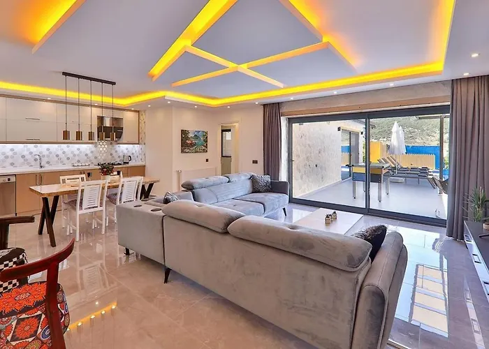 Saribelen 2 Bedroom Secluded With Private Pool Hot Tub * Kalkan