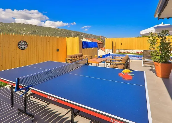 Saribelen 2 Bedroom Secluded With Private Pool Hot Tub 别墅 卡尔坎